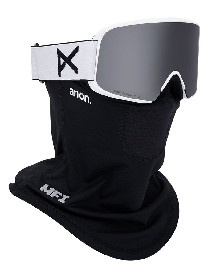 Anon M6 White/Prcv Sunny Onyx + Violet + MFI Face Mask Goggle | WHITE/PRCV SUNNY ONYX (Z59)