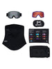 Anon M6S Smoke/Sunny Onyx + Violet + MFI Face Mask Goggle