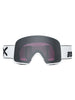 Anon M6S White/Sunny Onyx + Violet + MFI Face Mask Goggles