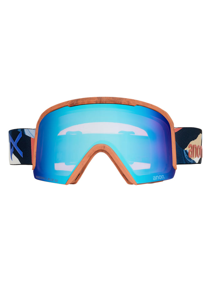 Anon Nesa S Marble Collage/Blue + Bonus Lens + MFI Msk Goggle | MRBLE CLG/PRCV VRBL BLUE (E8I)