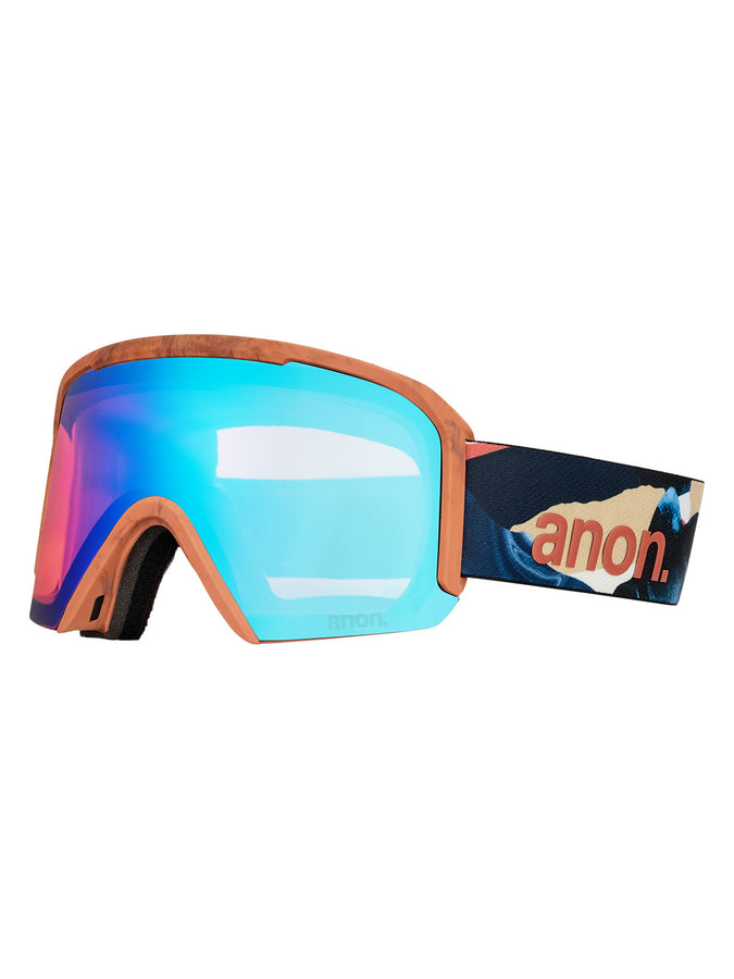 Anon Nesa S Marble Collage/Blue + Bonus Lens + MFI Msk Goggle | MRBLE CLG/PRCV VRBL BLUE (E8I)