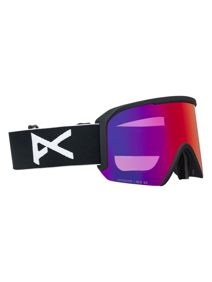Anon Nesa S Black/Perceive Sunny Red + Bonus Lens Goggle | BLACK/PRCV SUNNY RED (Z58)