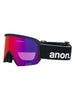 Anon Nesa S Black/Perceive Sunny Red + Bonus Lens Goggle