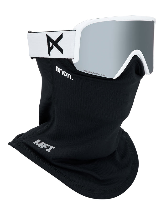 Nesa S White/Perceive Sunny Onyx + Perceive Cloudy Burst + MFI Face Mask Goggle
