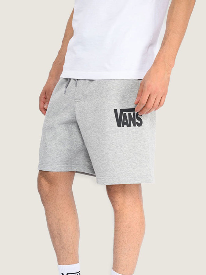 Vans Stretch Logo Fleece Shorts Spring 2026 | CEMENT HEATHER (02F)
