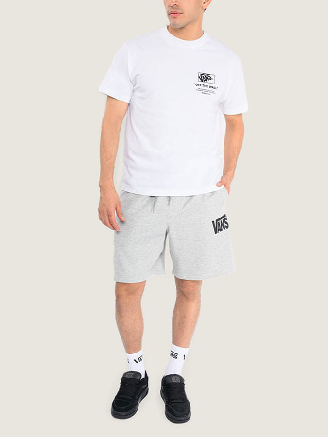 Vans Stretch Logo Fleece Shorts Spring 2026 | CEMENT HEATHER (02F)