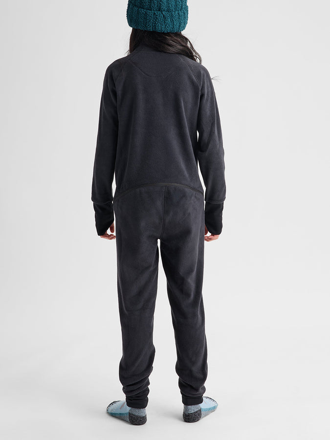 Burton Heavyweight Fleece One Piece Base Layer (Youth 7-14) Winter 2027 | TRUE BLACK (A04)