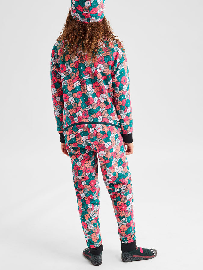 Burton Heavyweight Fleece One Piece Base Layer (Youth 7-14) Winter 2027 | POP FLORAL (E7I)