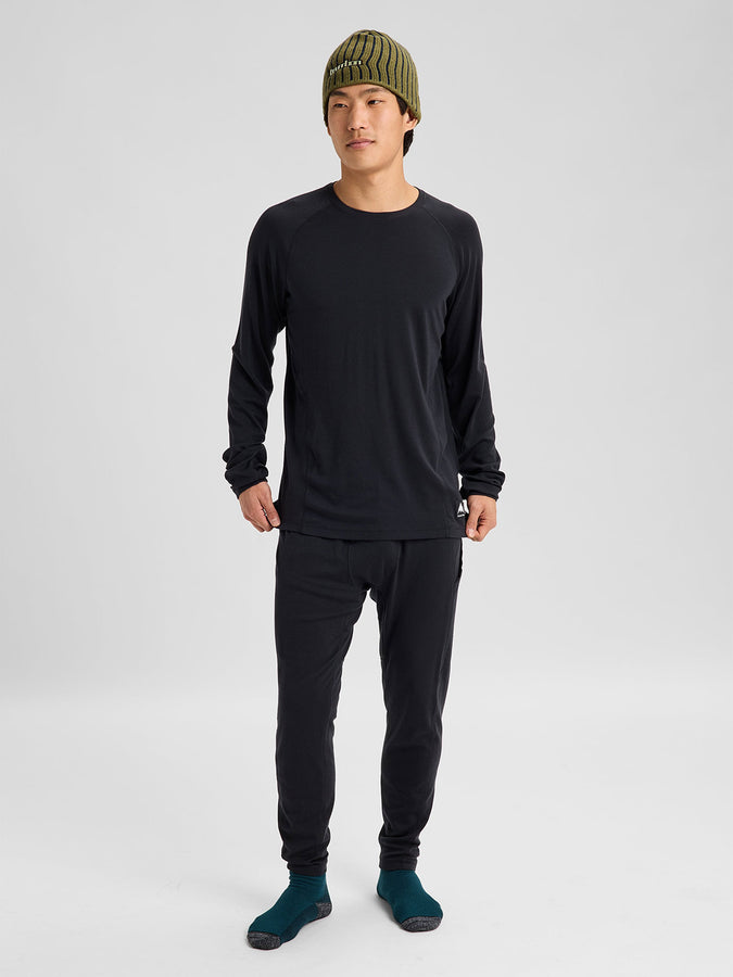 Burton Merino Blend Midweight Base Layer 2027 – TRUE BLACK (A04)
