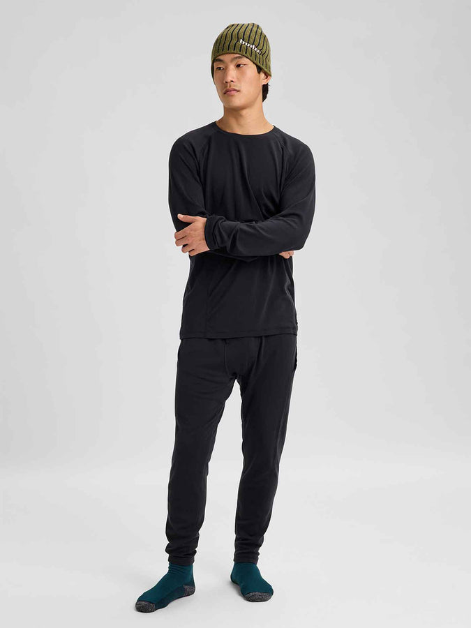 Burton Merino Blend Midweight Base Layer 2027 –  TRUE BLACK (A04)