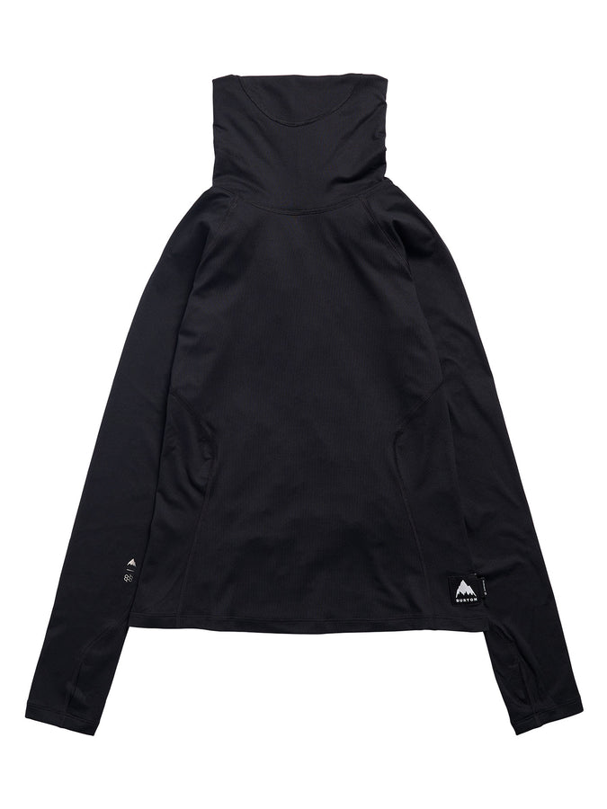 Burton Synthetic Midweight Long Neck Base Layer Winter 2027 | TRUE BLACK (A04)