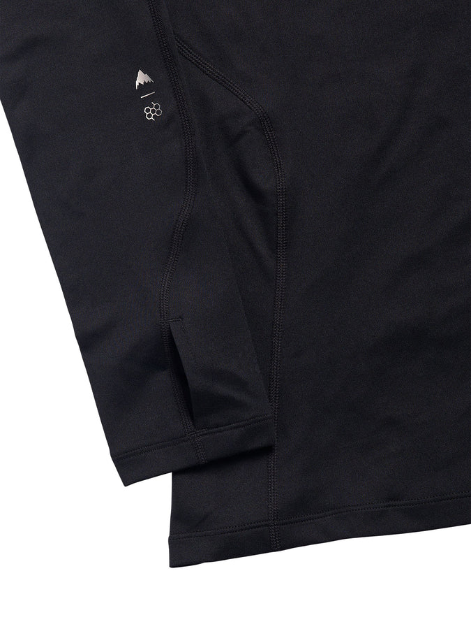 Burton Synthetic Midweight Long Neck Base Layer Winter 2027 | TRUE BLACK (A04)