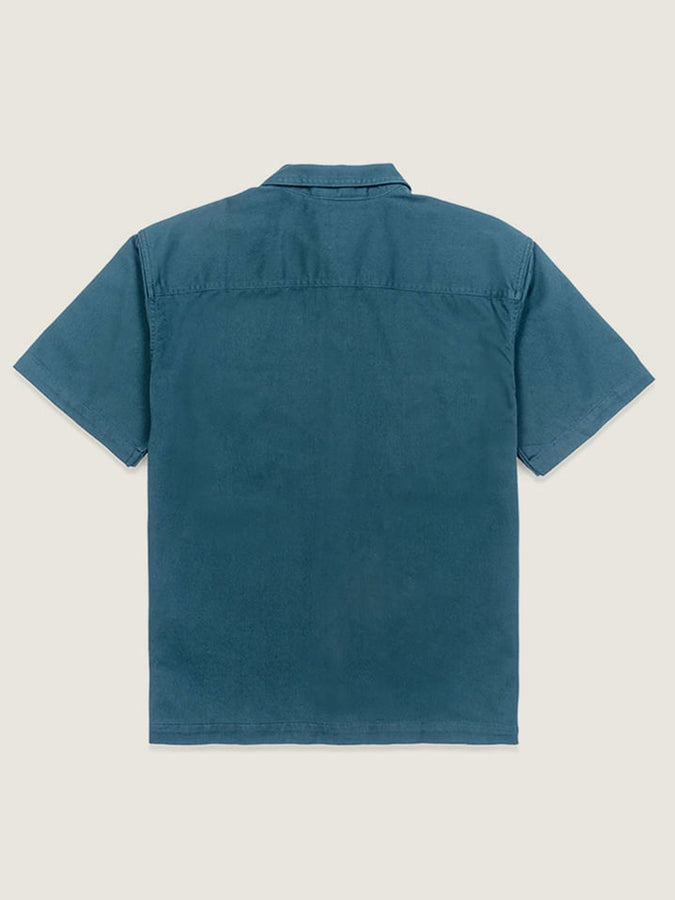 Vans Larkspur Solid Workwear S/S Buttondown Shirt Spring 2026 | MYSTIC MOSS (FRJ)