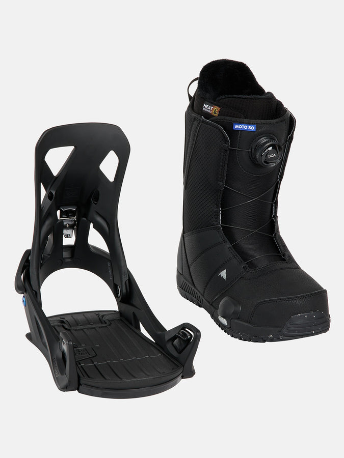 Burton Step On Snowboard Boot & Binding Package 2026 | BLACK (A02)