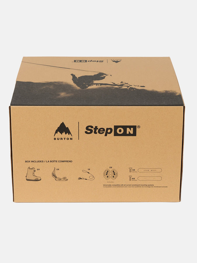Burton Step On Snowboard Boot & Binding Package 2026 | BLACK (A02)