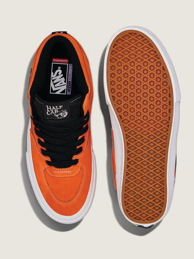 Vans Skate Half Cab Flame/White Shoes Summer 2026 | FLAME/WHITE (SFZ)