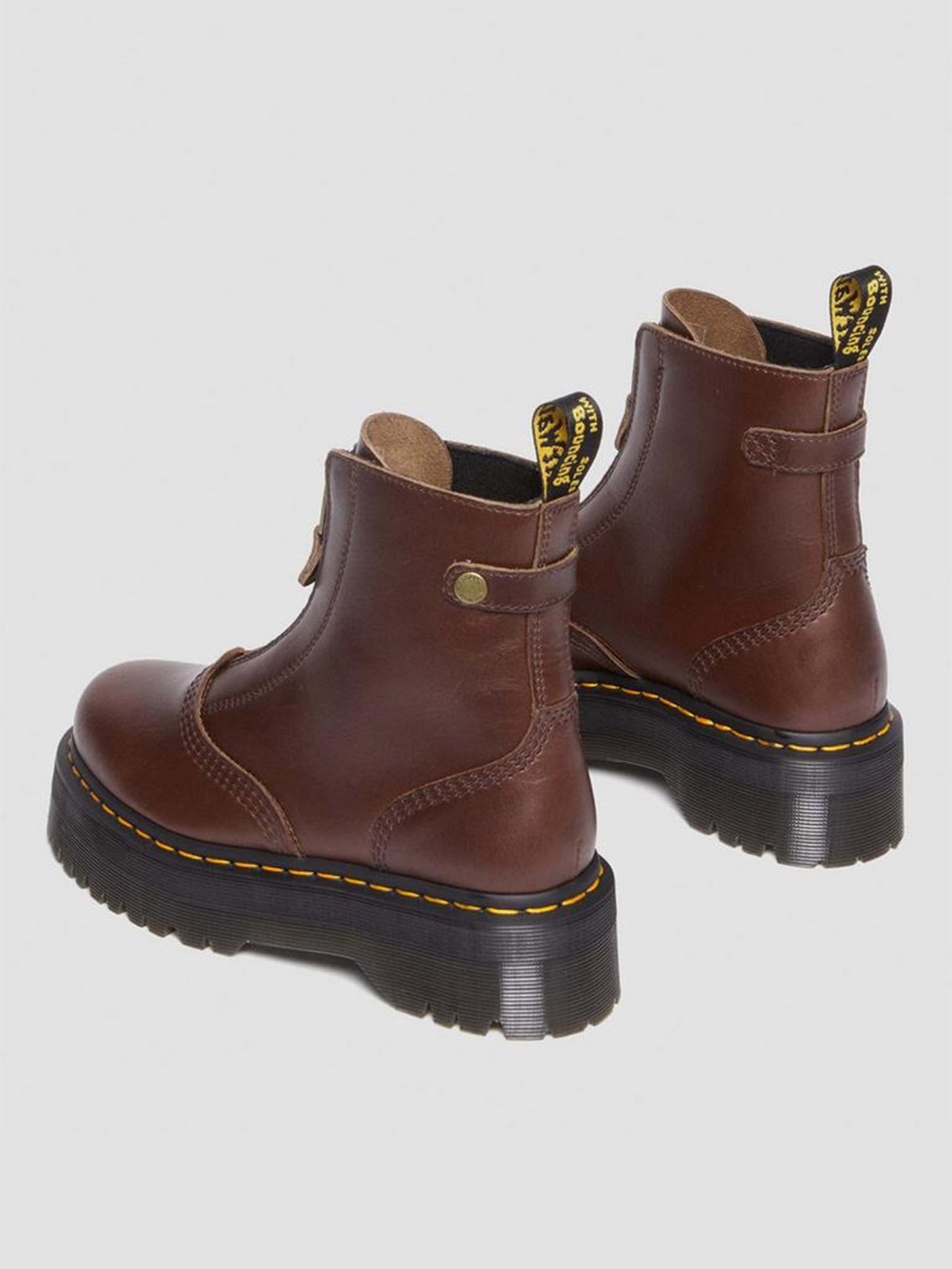 Dr. Martens Jetta Quad Brown Classic Boots Fall 2023
