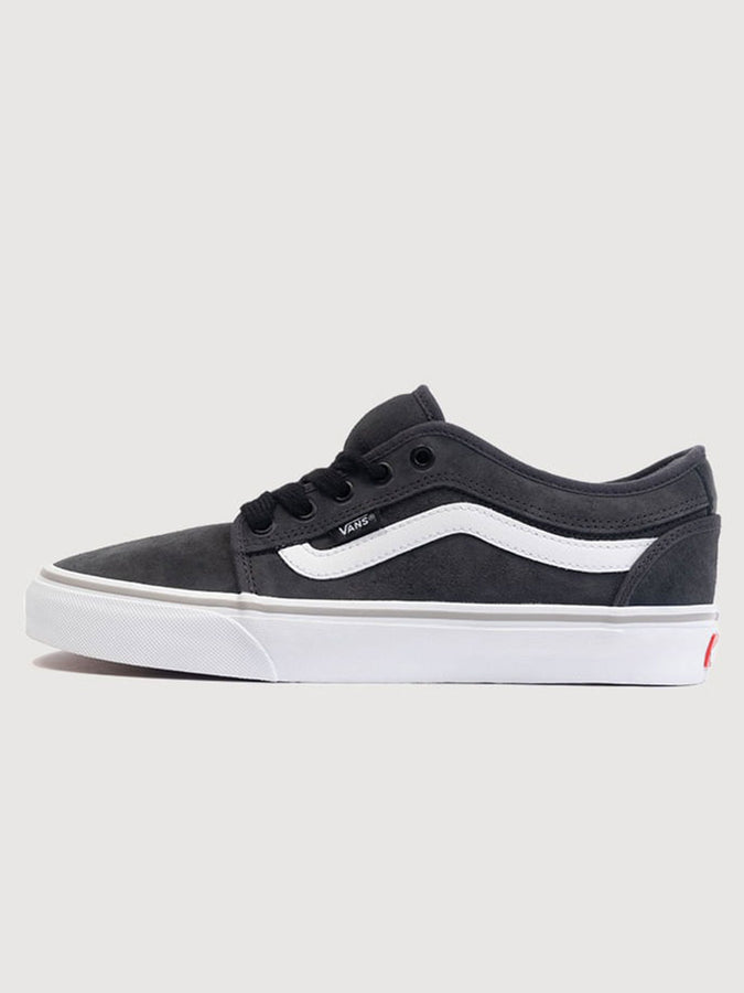 Vans Skate Chukka Low Sidedtripe Charcoal Shoes Summer 2026 | FAT LACE CHARCOAL (CIK)