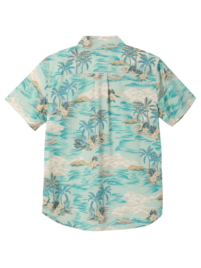 Dark Seas Arvin Short Sleeve Buttondown Shirt Summer 2026 | TURQUOISE