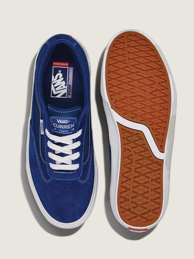 Vans Skate Curren Caples 2-Tone Blue Shoes Summer 2026 | 2-TONE BLUE (CJE)