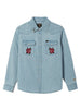 Dark Seas Alton Long Sleeve Buttondown Shirt Holiday 2024