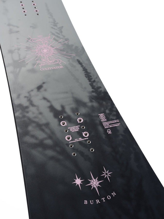 Burton Cultivator Flat Top Mist 2027 – All Mountain Snowboard | MIST (48Q)