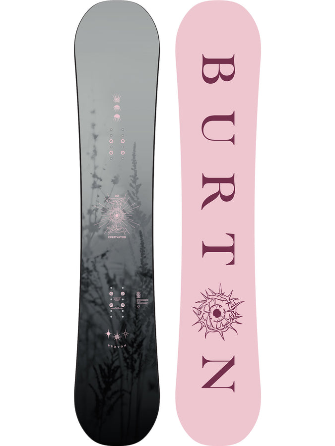 Burton Cultivator Flat Top Mist 2027 – All Mountain Snowboard | MIST (48Q)