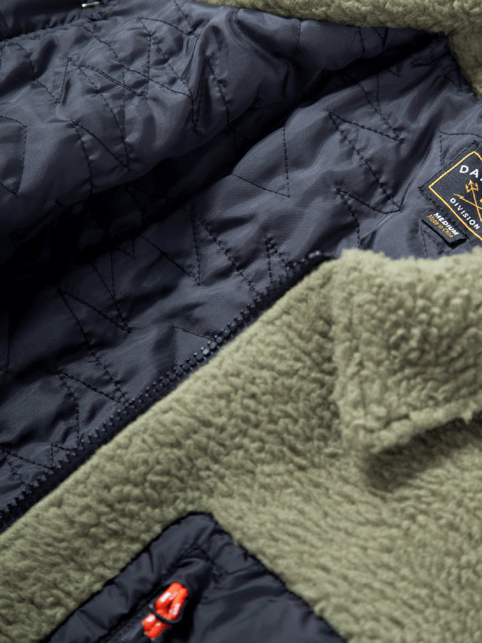 Dark Seas Hancock Sherpa Jacket Fall 2025 | OLIVE