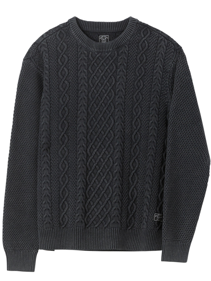 Dark Seas Big Sur Sweater Fall 2025 | BLACK