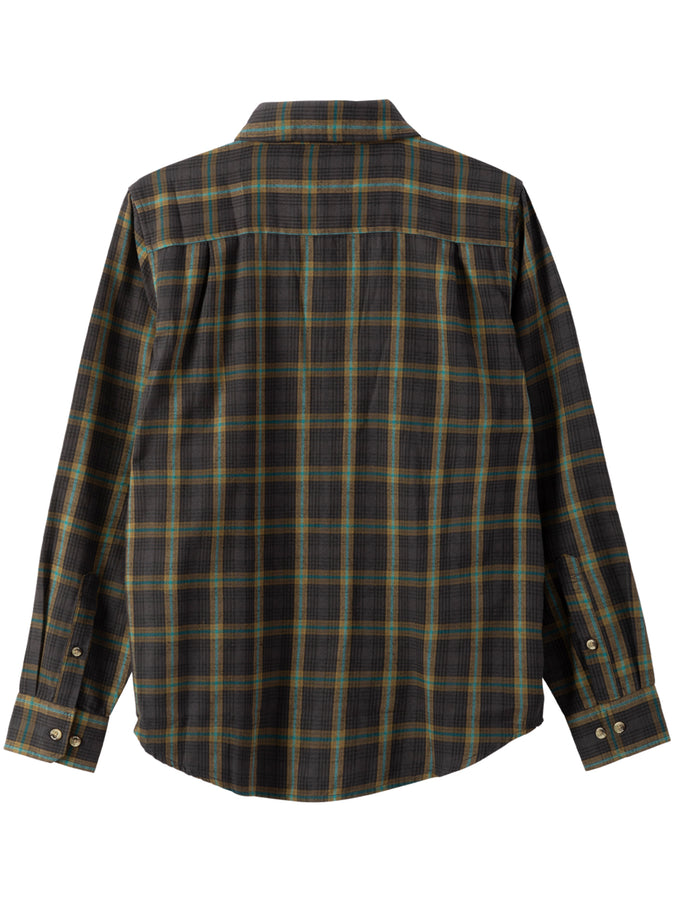 Dark Seas Garrison Long Sleeve Buttondown Shirt Fall 2025 | BLACK