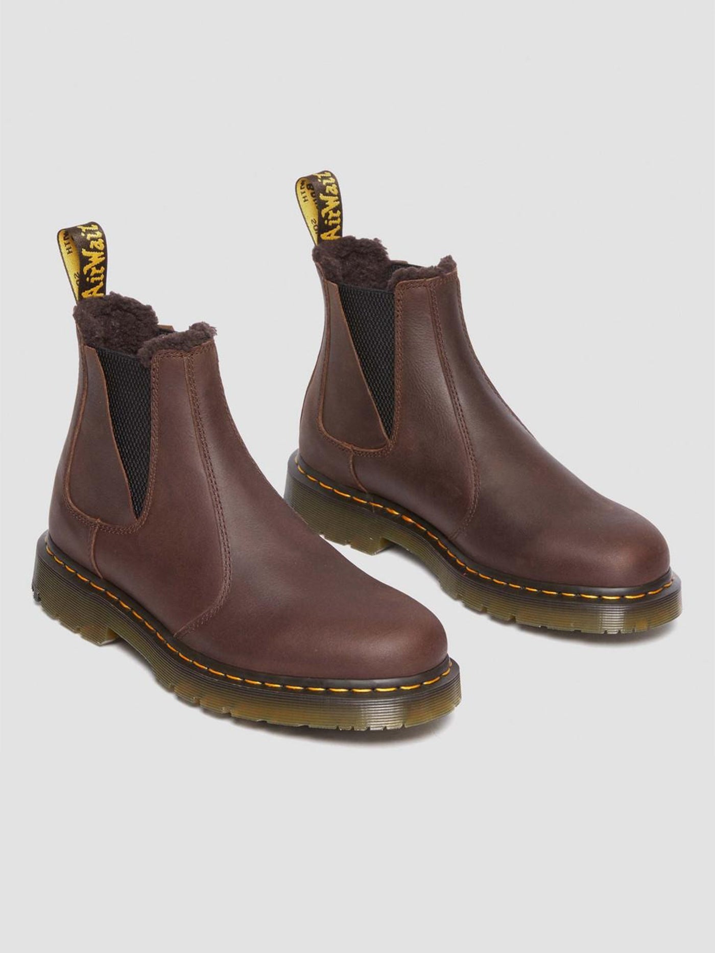 Dr. Martens 2976 Outlaw WP Chocolate Brown Boots Holiday 2023