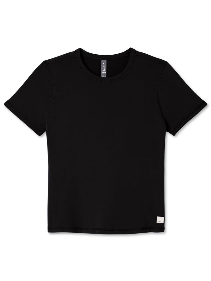 Vuori Lux T-Shirt Fall 2025 | BLACK (BLK)