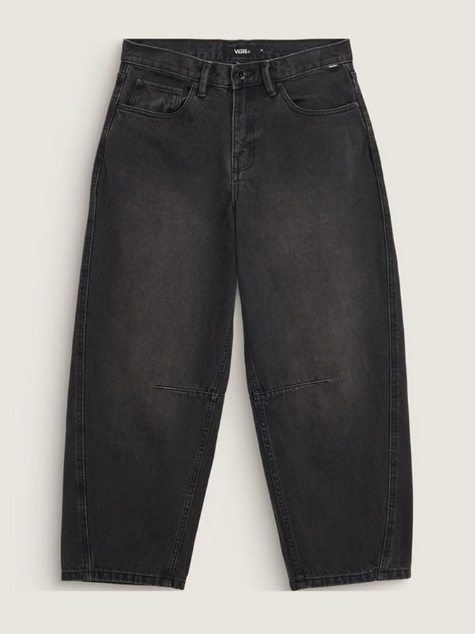 Vans Check 5 Mid Rise Barrel Jeans Fall 2026 | WASHED BLACK (EMQ)