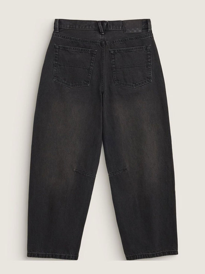 Vans Check 5 Mid Rise Barrel Jeans Fall 2026 | WASHED BLACK (EMQ)