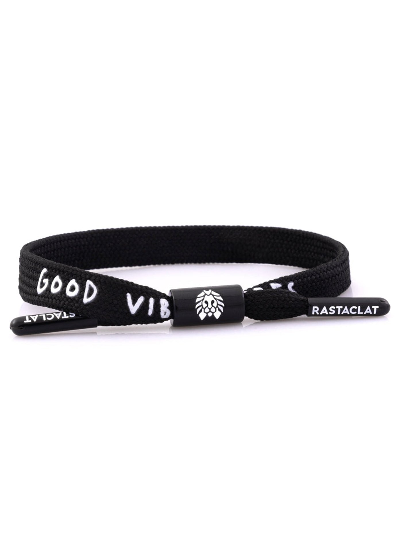 Rastaclat 2024 Positive Vibes Black Single Lace Bracelet