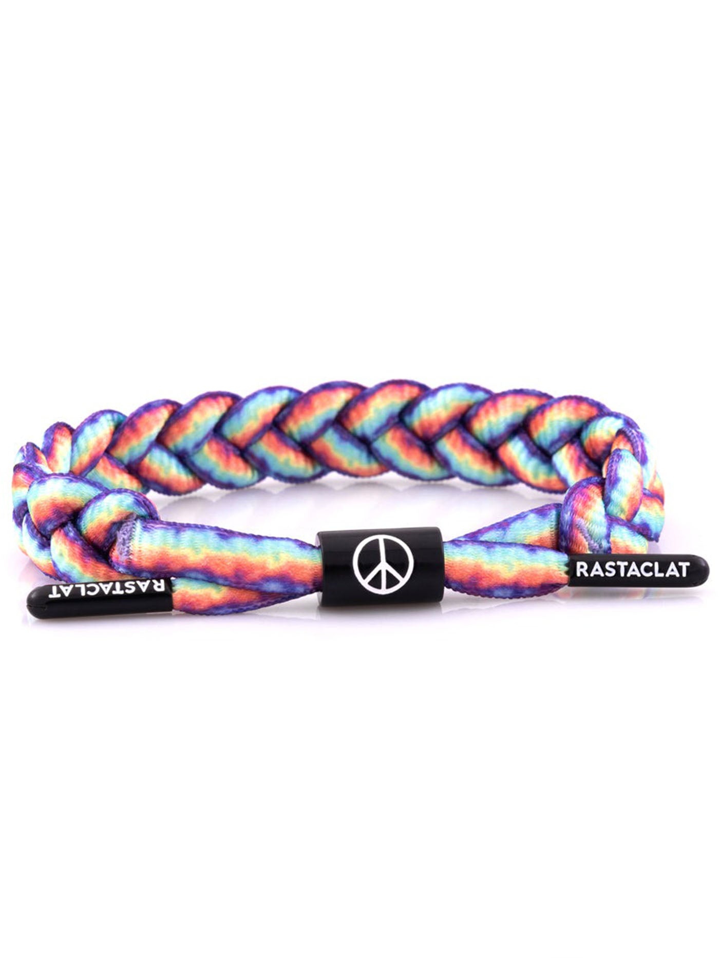 Rastaclat 2024 Braided Onyx Peace Tie-Dye Bracelet