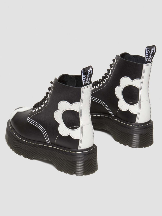 Dr.Martens Sinclair Pisa Black/White Boots Spring 2024 | BLACK/OPTICAL WHITE