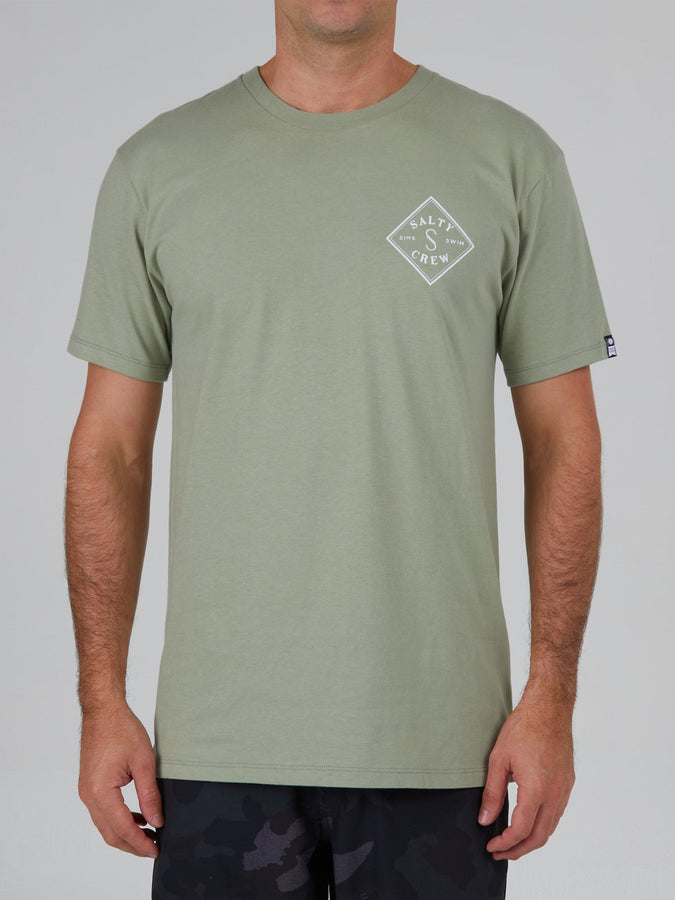 Salty Crew Tippet Premium T-Shirt Spring 2024 | DUSTY SAGE