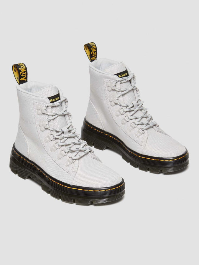 Dr.Martens Combs Extra Tough 50/50 Grey Boots Spring 2024 | COOL GREY