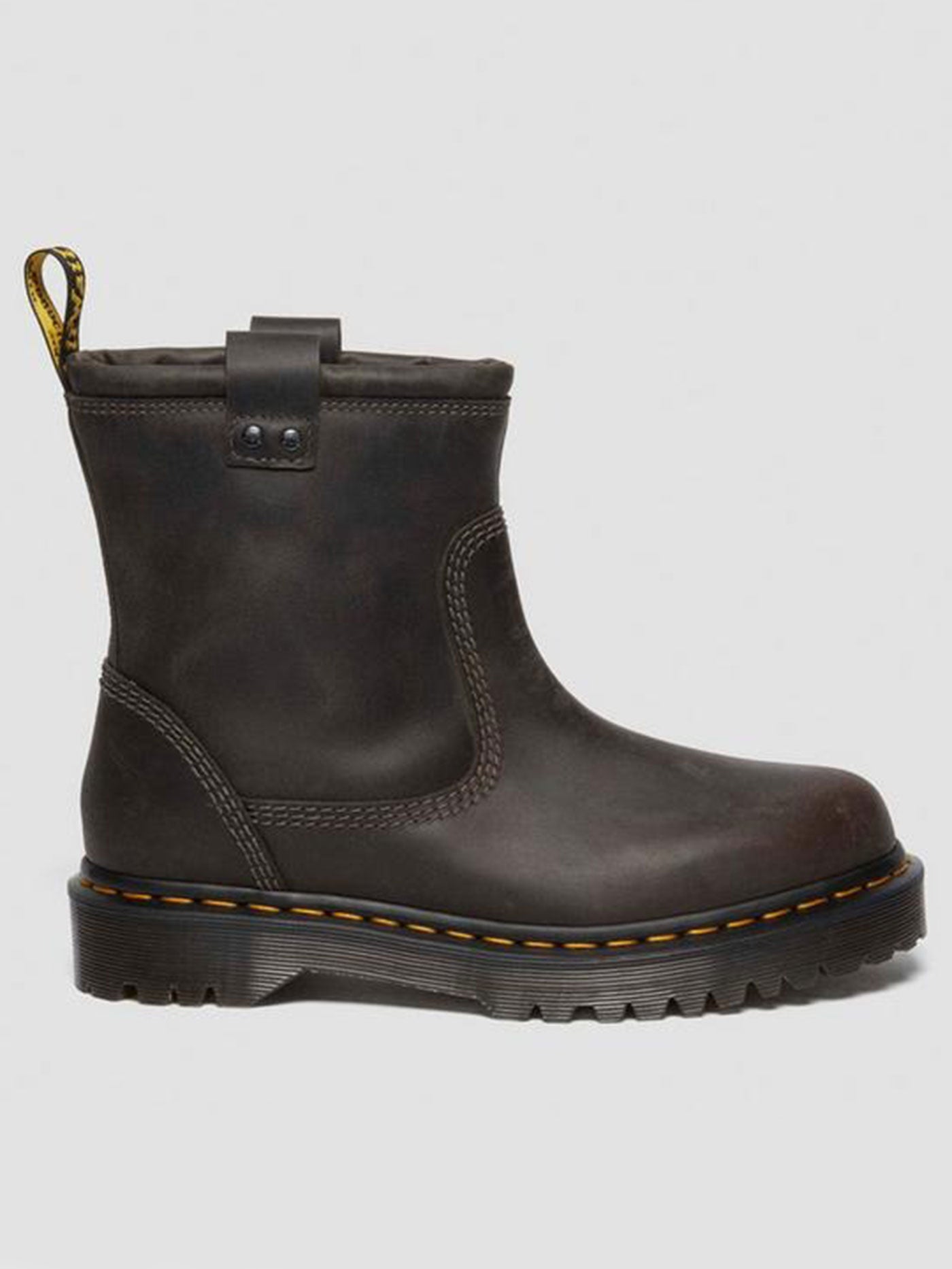 Dr.Martens Aniston LO Waxy Pull Up Grey Boots Holiday 2024