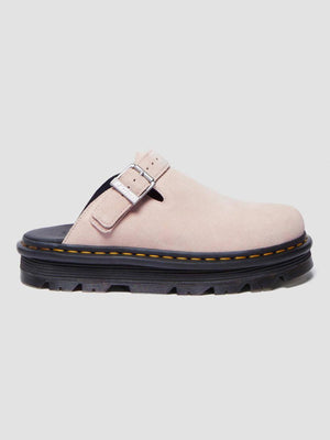 Dr.Martens Zebzag Suede Eh Mule Powder Pink Shoes Spring 2025