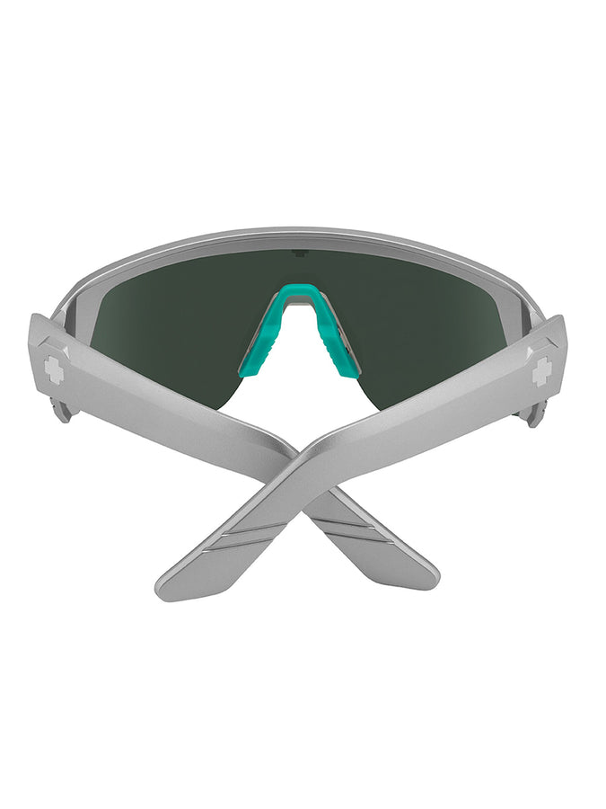 Spy Monolith Speed Matte Silver/Green Pink Mirror Sunglasses | MATTE SILVER/GRAY GRN PNK