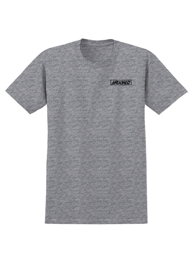 Krooked Moonsmile Raw T-Shirt Spring 2024 | SPORT GREY