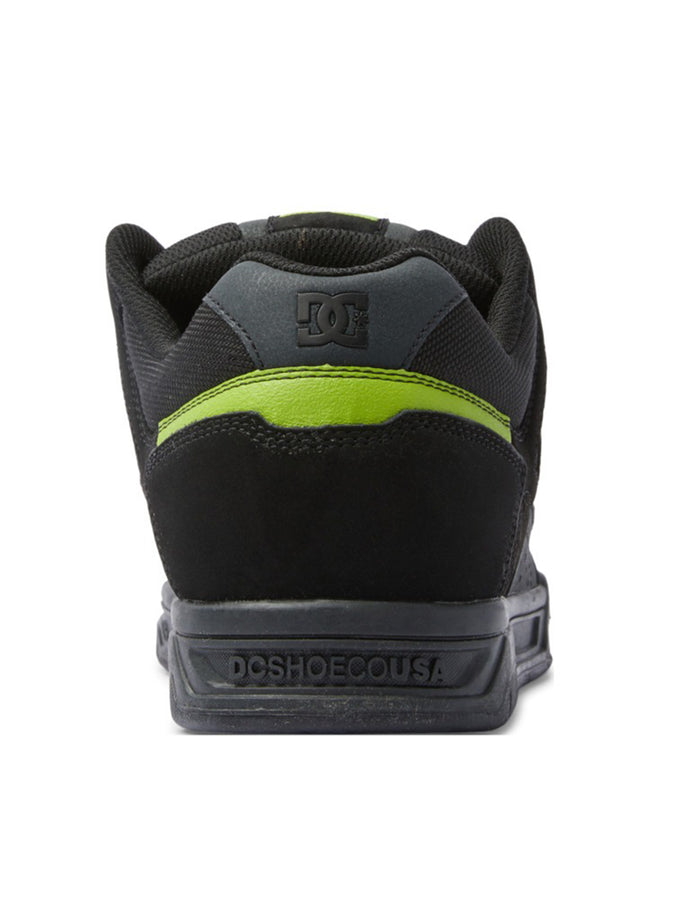 Black and lime green dc clearance shoes