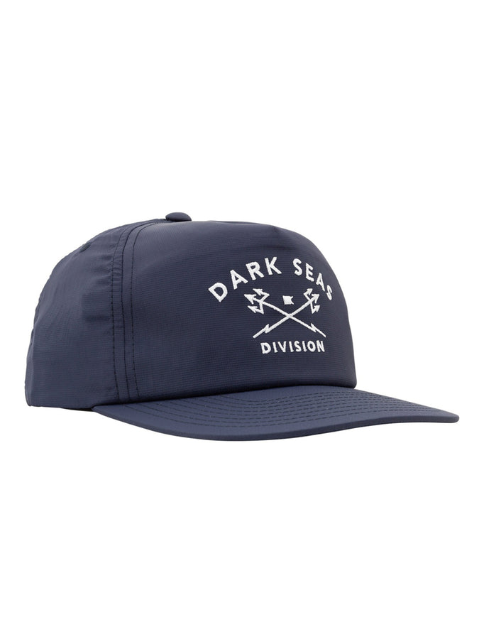 Dark Seas Tridents Nylon Snapback Hat | NAVY (NVY)