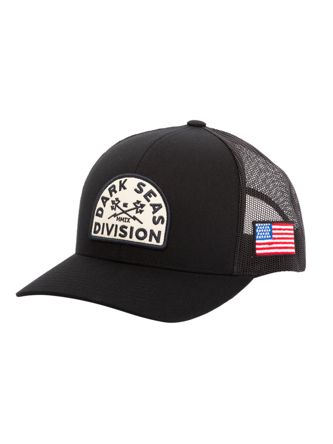 Dark Seas Solitude Snapback Hat | BLACK