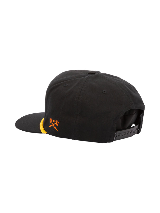 Dark Seas Harbor Snapback Hat | BLACK