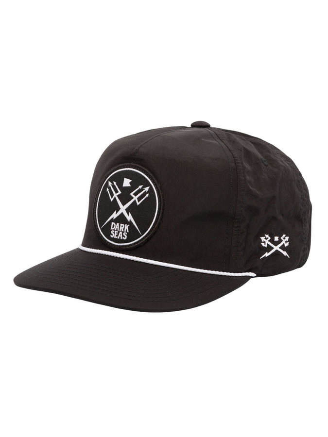 Dark Seas Milsap Strapback Hat | BLACK