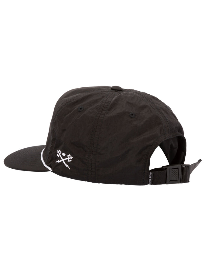 Dark Seas Milsap Strapback Hat | BLACK