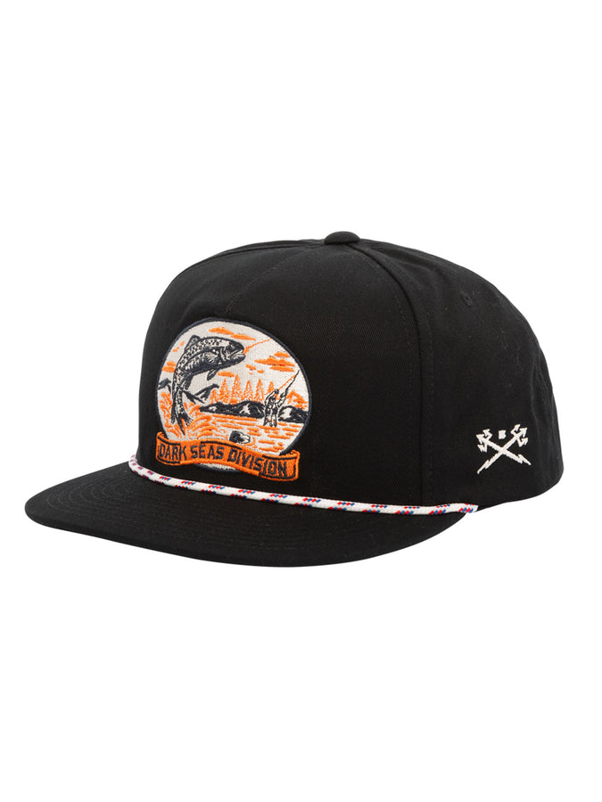 Dark Seas Whitley Snapback Hat | BLACK